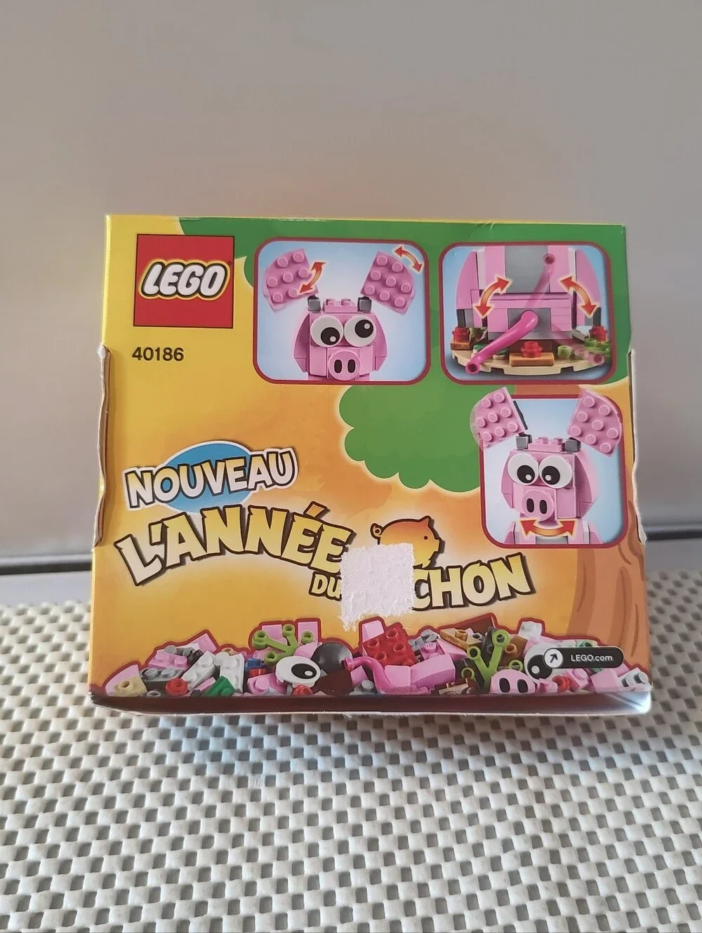 Lego 40186 Year Of The Pig Building Toy Set Displayed Only